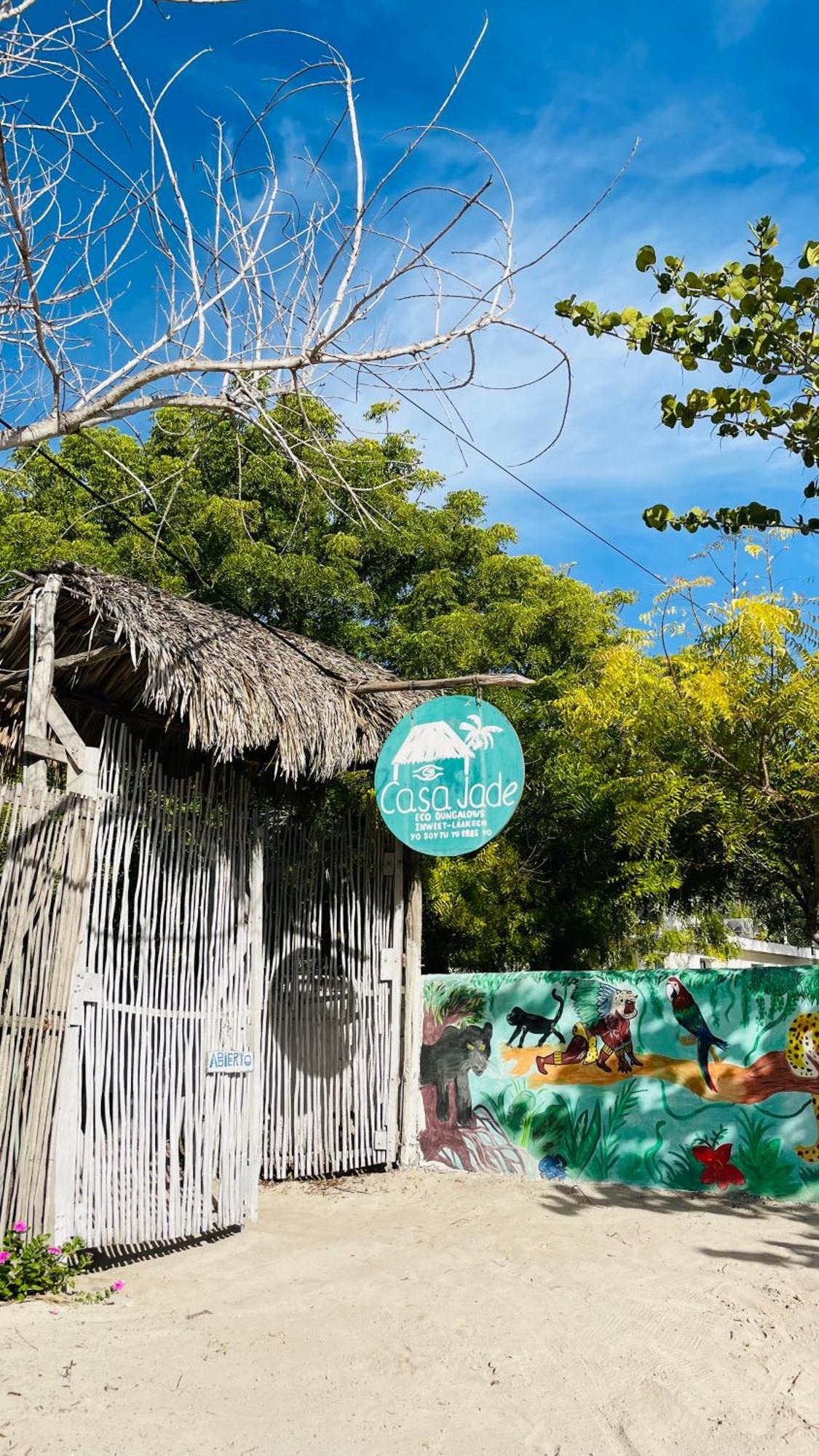 Casa Jade Ecobungalows Las coloradas Yuluc Exterior foto
